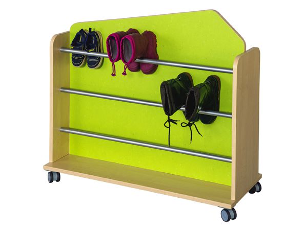 Stiefelwagen doppelseitig, Linoleum 6 Farben